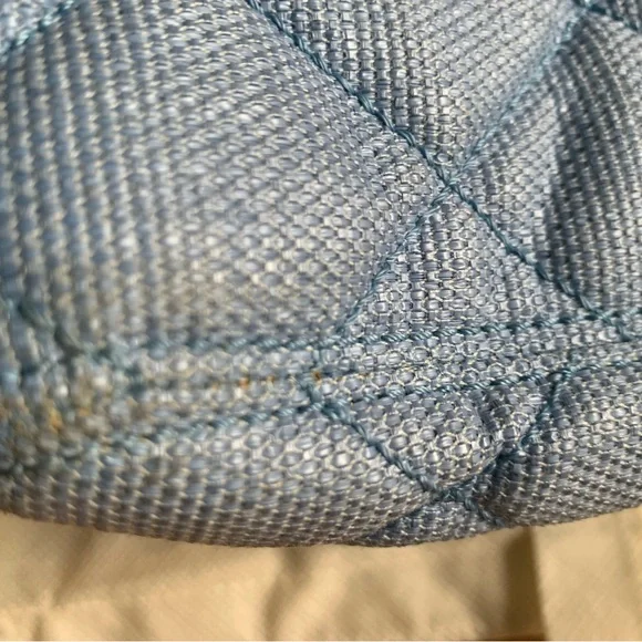 Authentic Chanel Rafia Denim Tote💕 - Picture 9 of 15